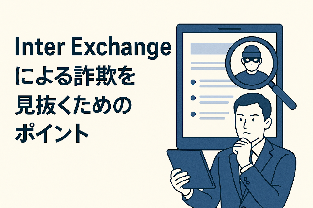 Inter Exchangeによる詐欺を見抜くためのポイント