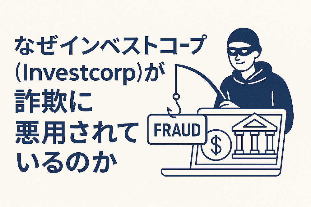 なぜインベストコープ（Investcorp）が詐欺に悪用されているのか
