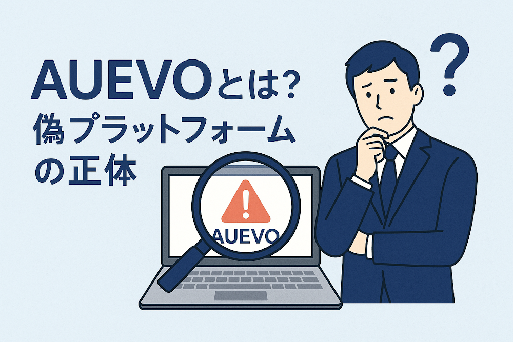 AUEVOとは？偽プラットフォームの正体