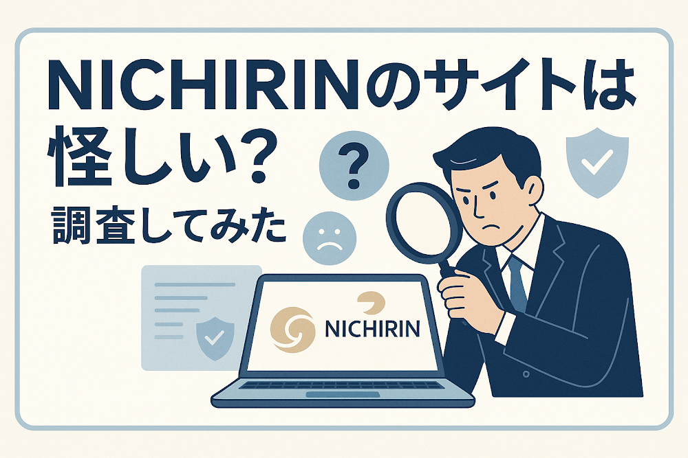 NICHIRINのサイトは怪しい？調査してみた