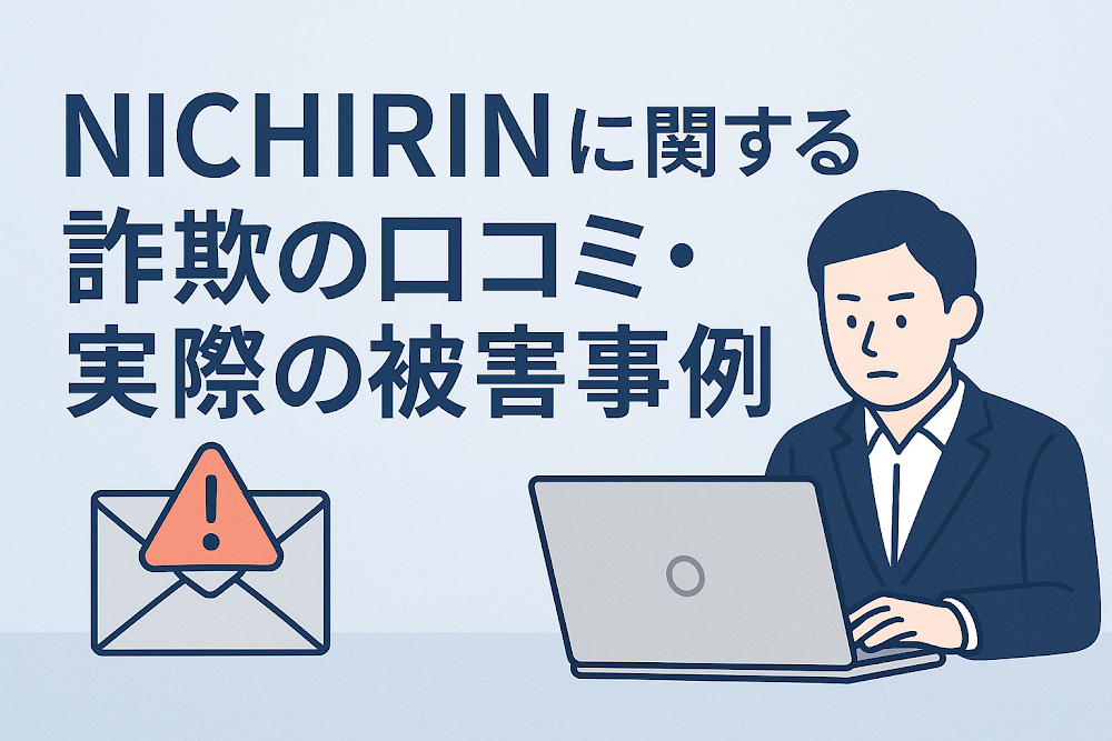 NICHIRINに関する詐欺の口コミ・実際の被害事例