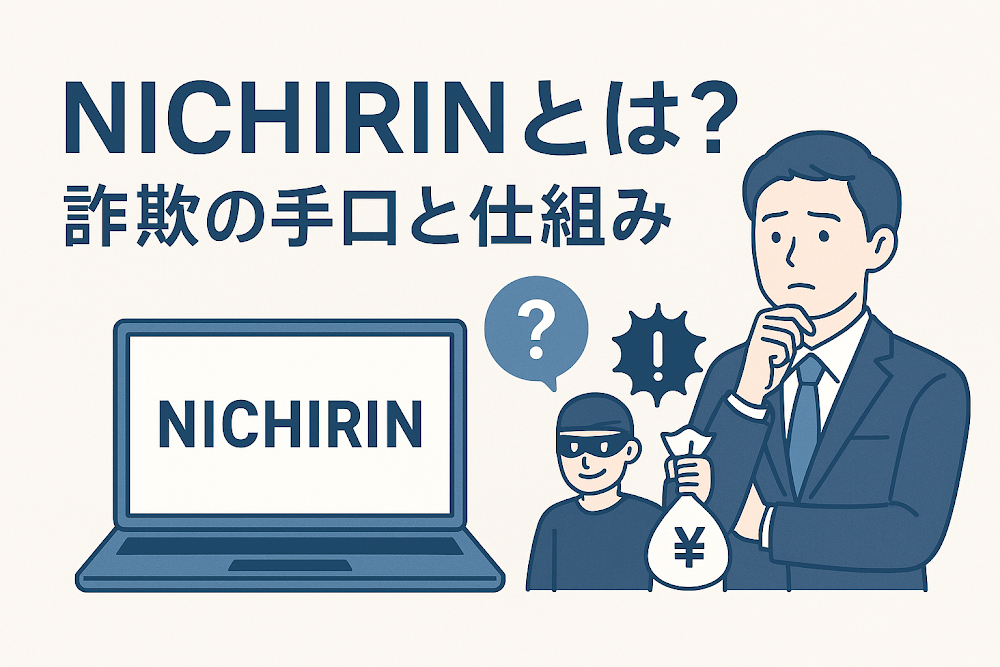 NICHIRINとは？詐欺の手口と仕組み