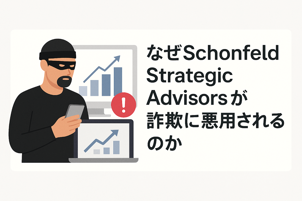 なぜSchonfeld Strategic Advisorsが詐欺に悪用されるのか