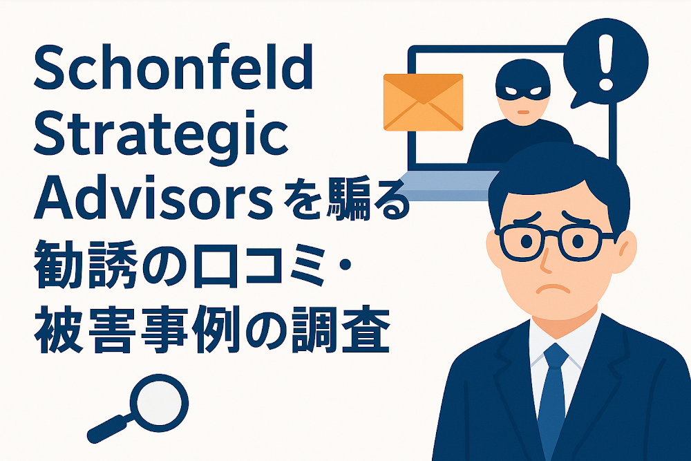 Schonfeld Strategic Advisorsを騙る勧誘の口コミ・被害事例の調査