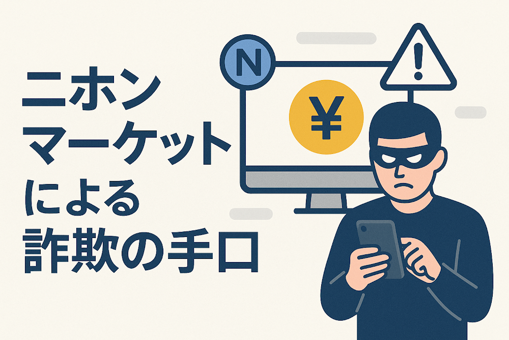 ニホンマーケット(Nihon Markets)による詐欺の手口