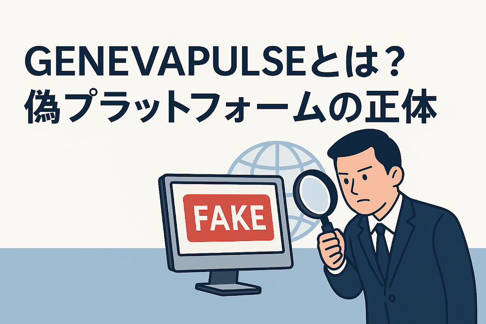 GENEVAPULSEとは?偽プラットフォームの正体