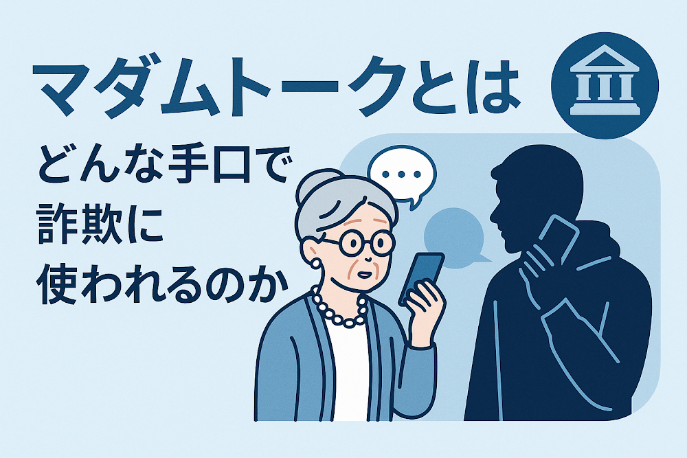 マダムトークとは？どんな手口で詐欺に使われるのか