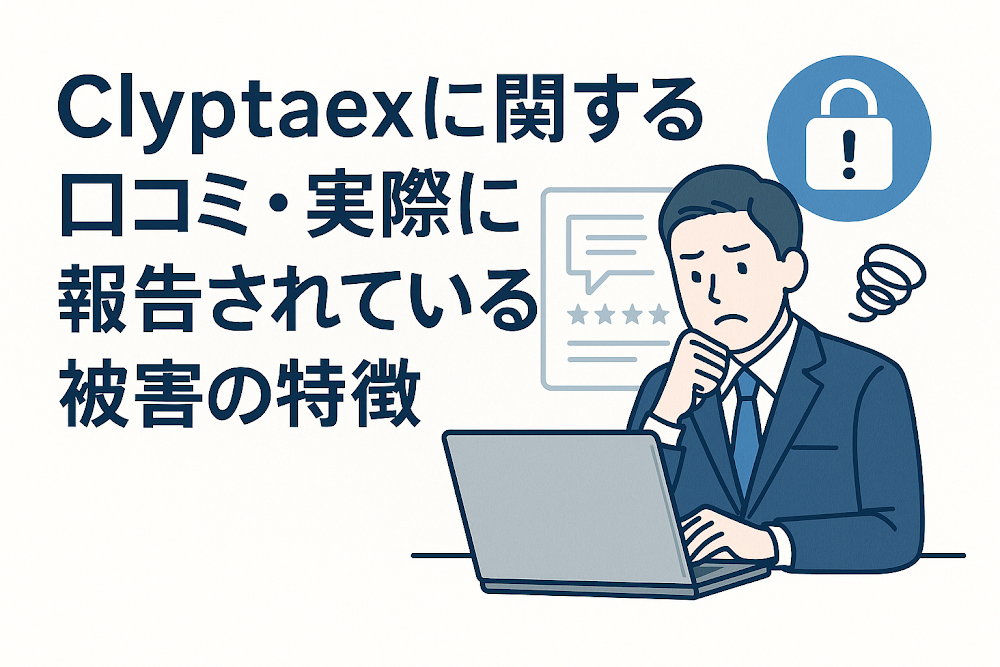 Clyptaexに関する口コミ・実際に報告されている被害の特徴