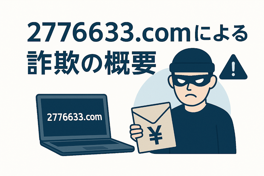 2776633.comによる詐欺の概要