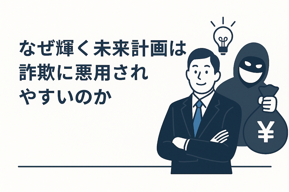 なぜ輝く未来計画は詐欺に悪用されやすいのか