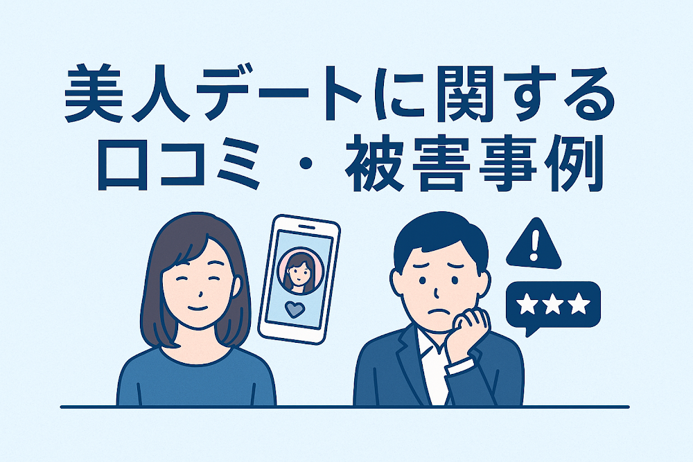 美人デートに関する口コミ・被害事例