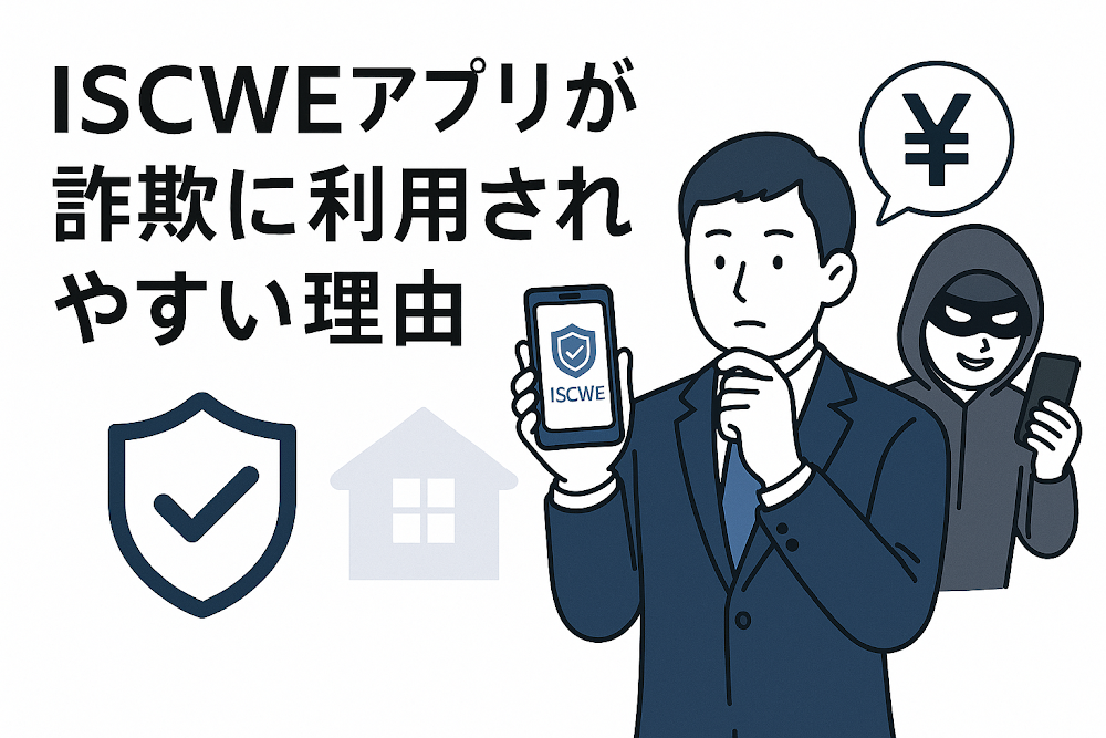 ISCWEアプリが詐欺に利用されやすい理由