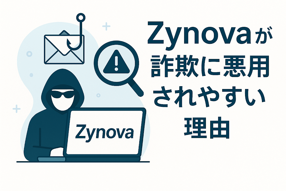 Zynovaが詐欺に悪用されやすい理由