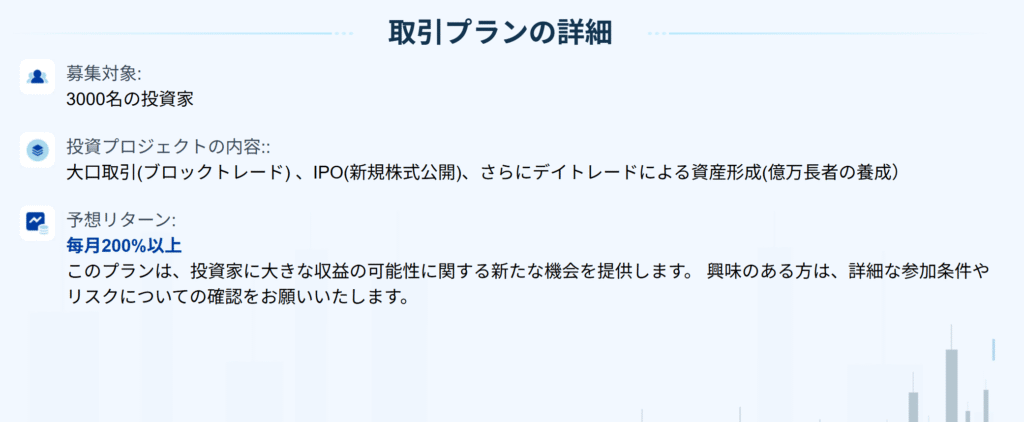DBGX（ベターメント）のサイト高すぎるリターンの提示