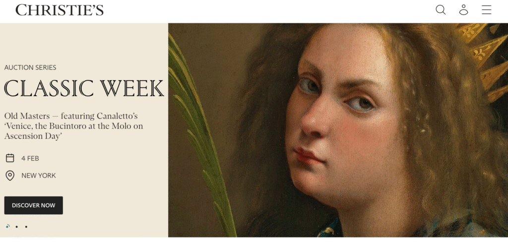 Christie’s公式サイト