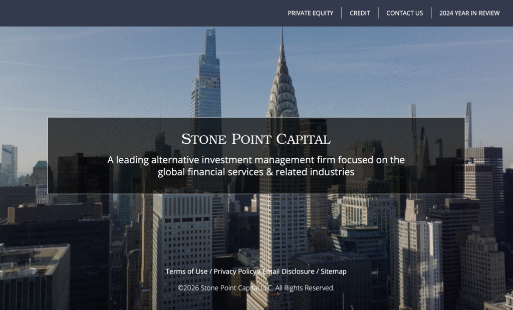 正規のSTONE POINT CAPITAL