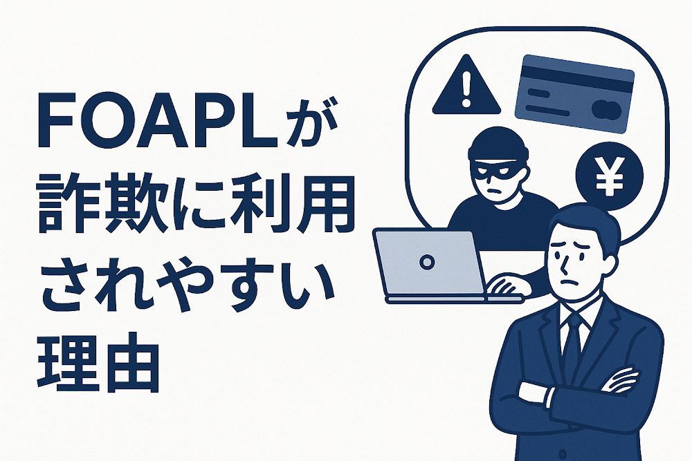FOAPLが詐欺に利用されやすい理由