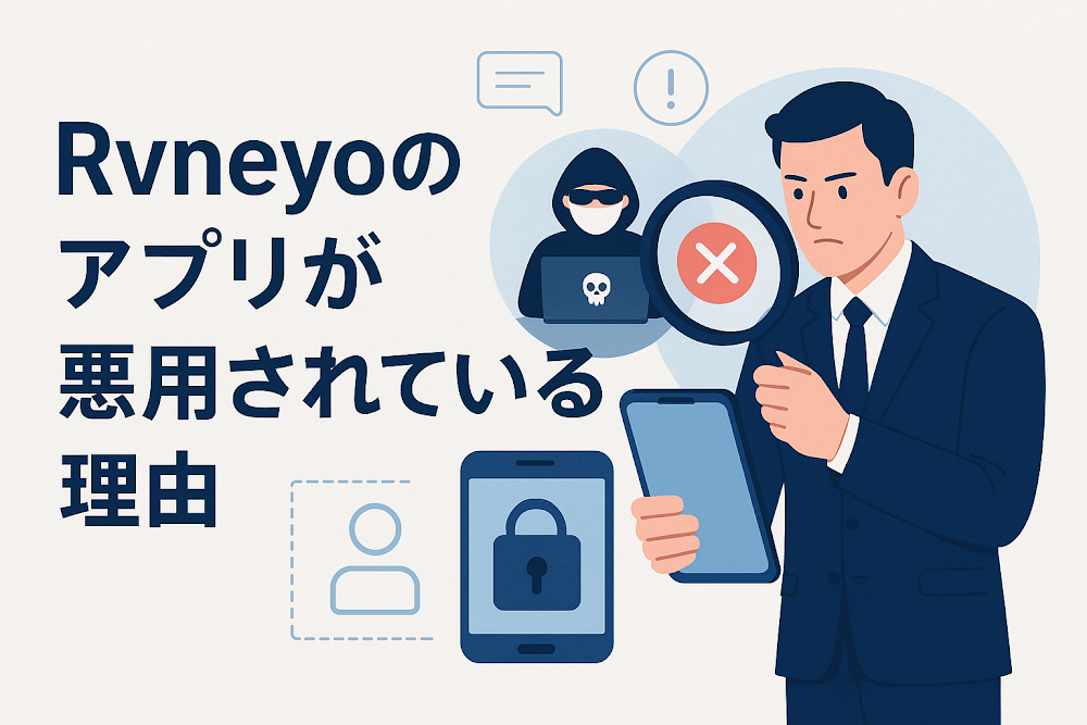 Rvneyoのアプリが悪用されている理由