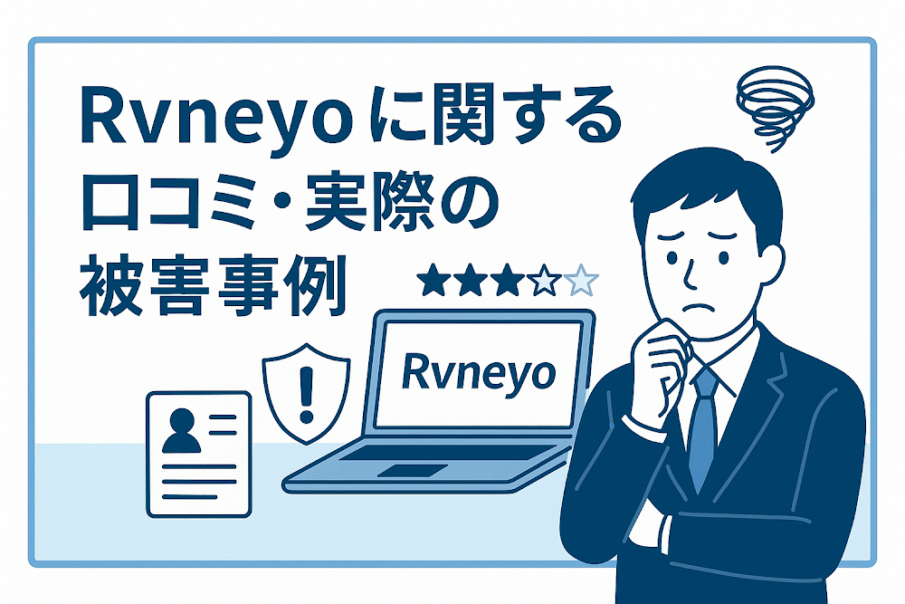 Rvneyoに関する口コミ・実際の被害事例