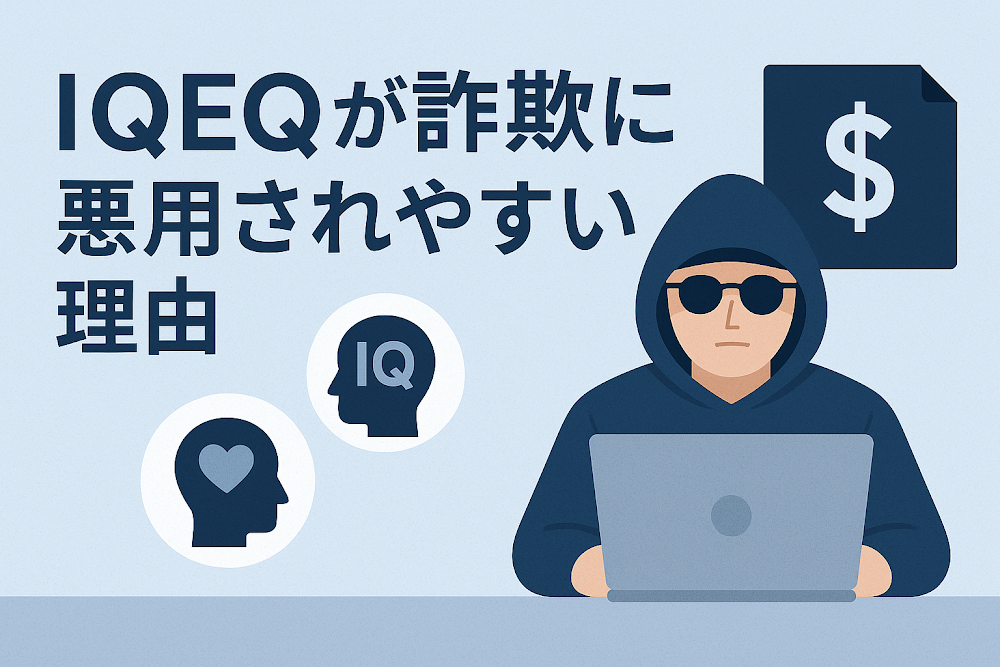IQEQが詐欺に悪用されやすい理由
