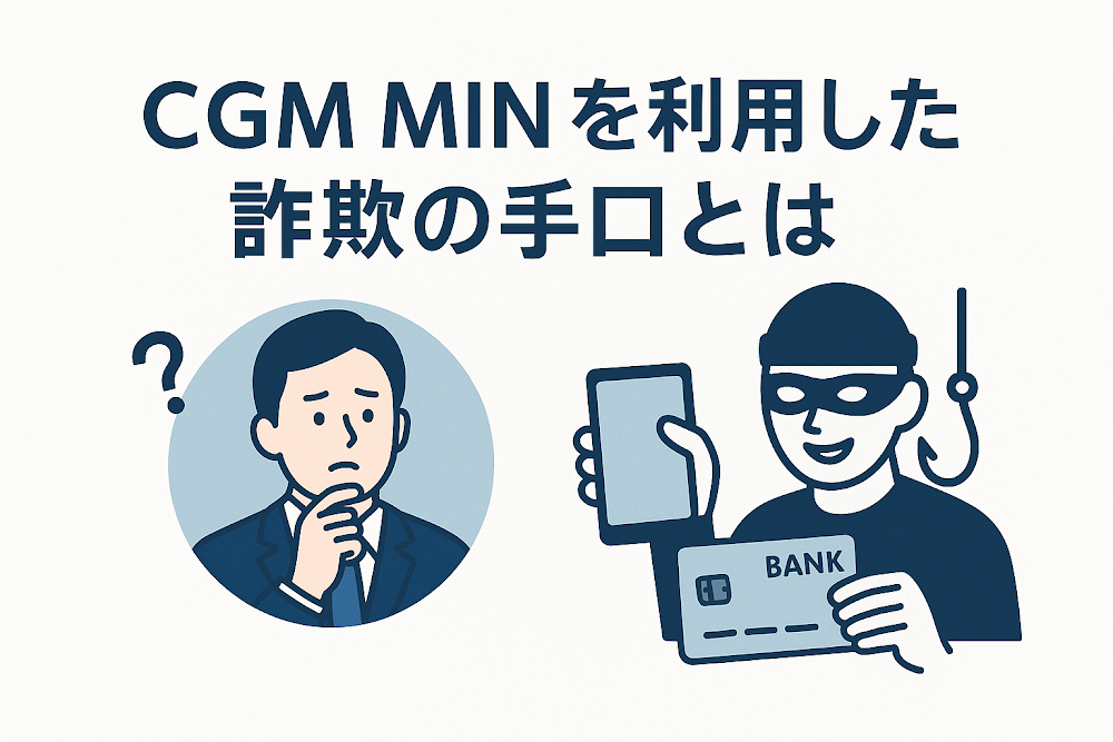 CGM MINを利用した詐欺の手口とは