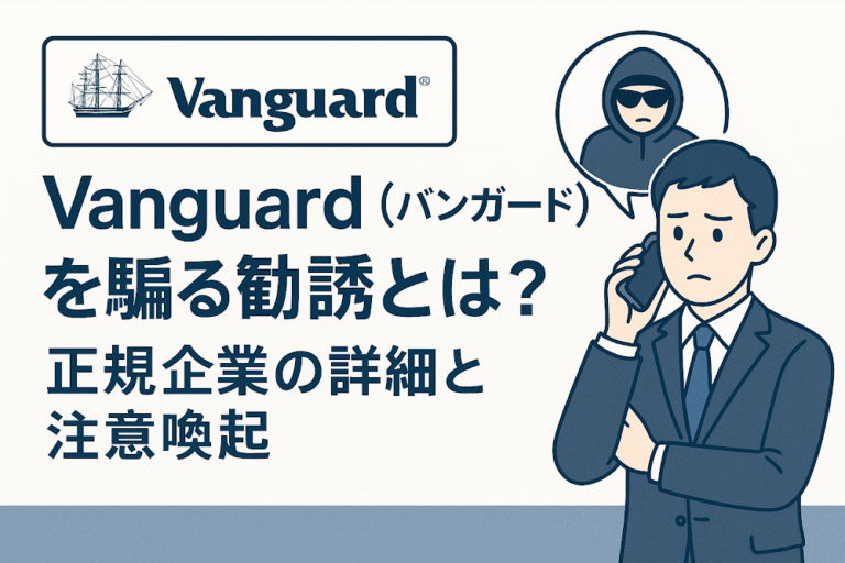 Vanguard（バンガード）を騙る勧誘は詐欺？手口や口コミ評判や返金対策を解説