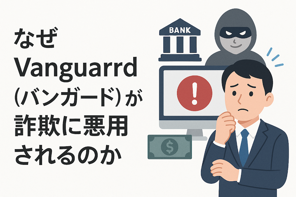 なぜVanguard（バンガード）が詐欺に悪用されるのか