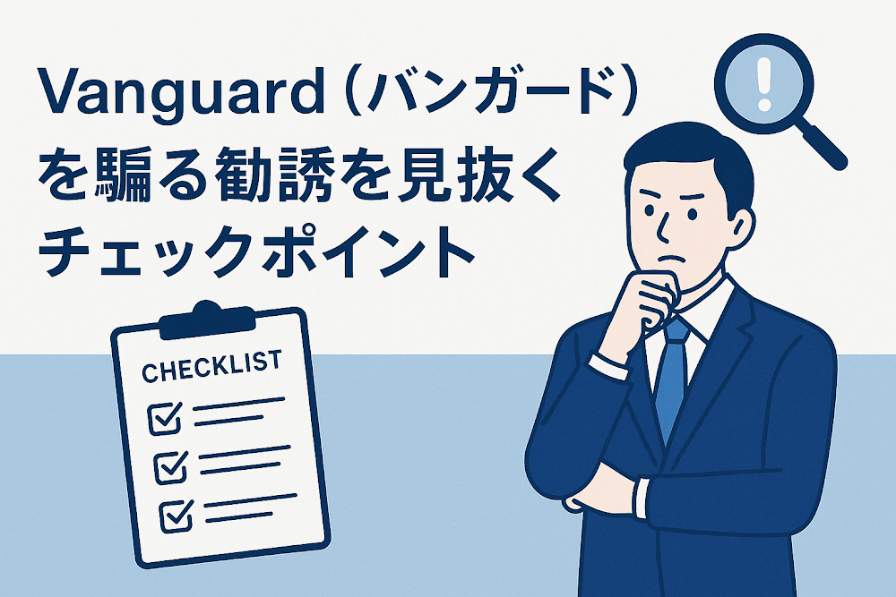 Vanguard（バンガード）を騙る勧誘を見抜くチェックポイント