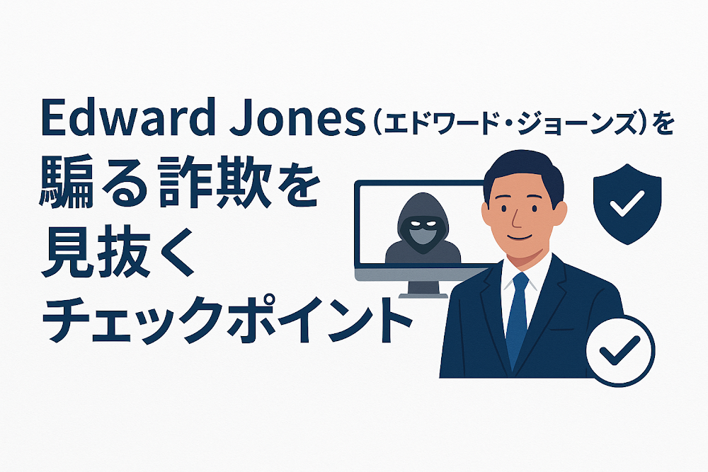 Edward Jones（エドワード・ジョーンズ）を騙る詐欺を見抜くチェックポイント