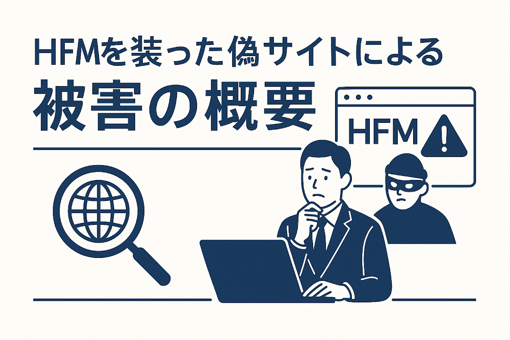 HFMを装った偽サイトによる被害の概要
