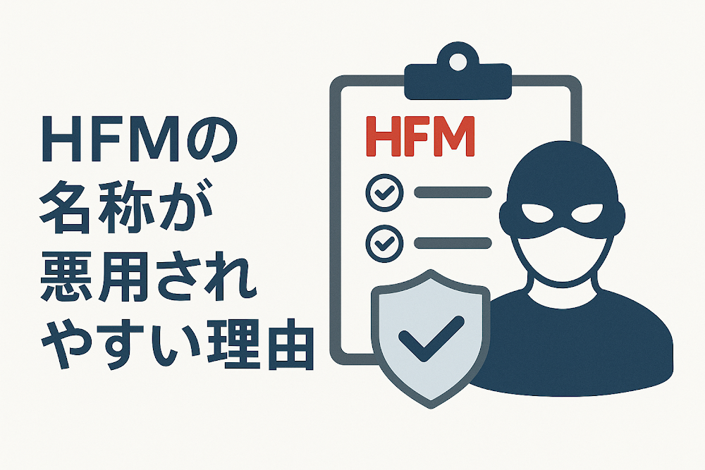 HFMの名称が悪用されやすい理由