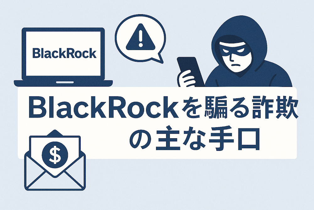 BlackRockを騙る詐欺の主な手口
