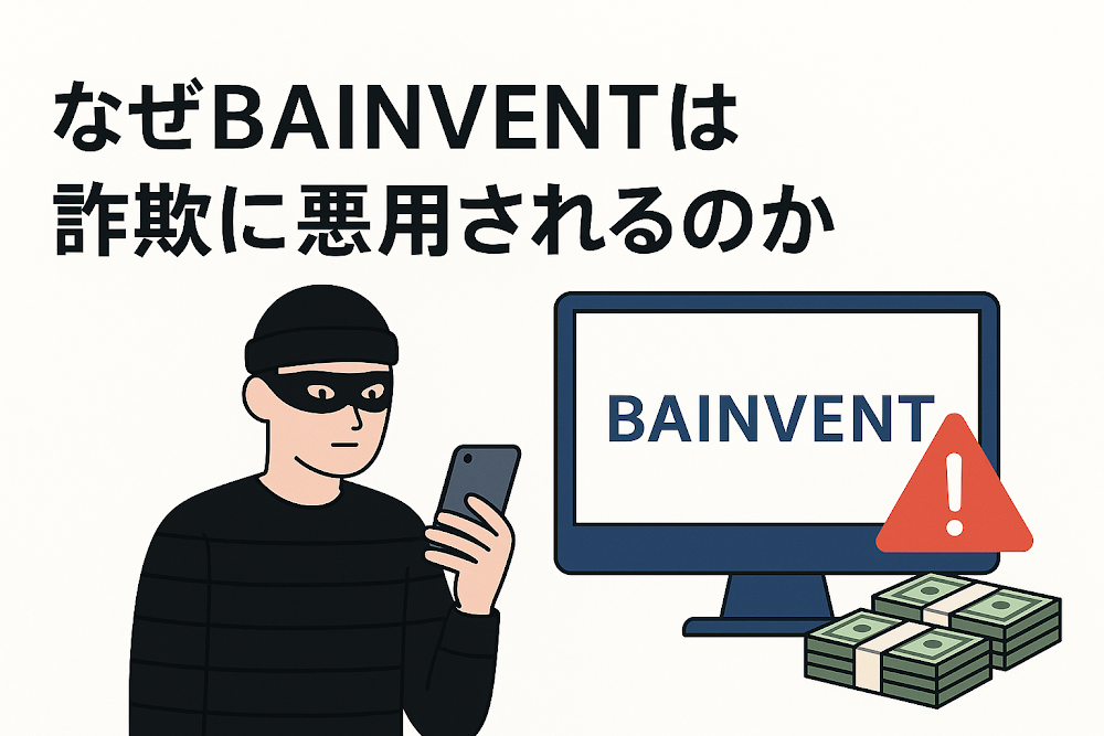 なぜBAINVENTは詐欺に悪用されるのか