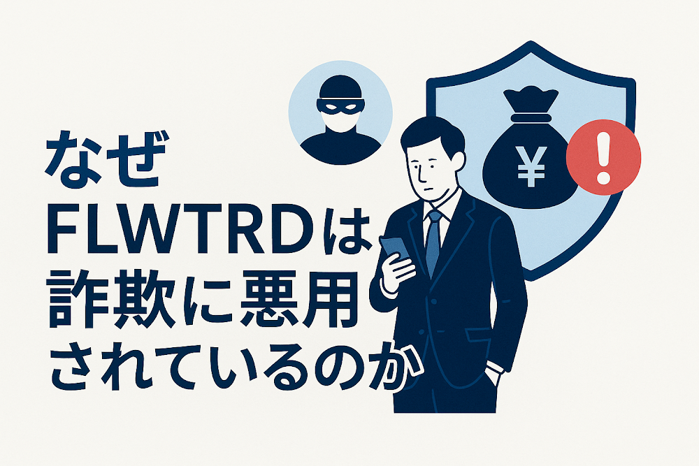 なぜFLWTRDは詐欺に悪用されているのか