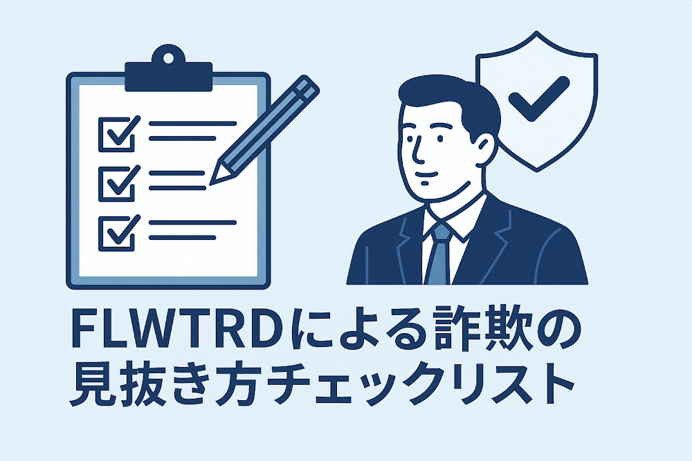 FLWTRDによる詐欺の見抜き方チェックリスト