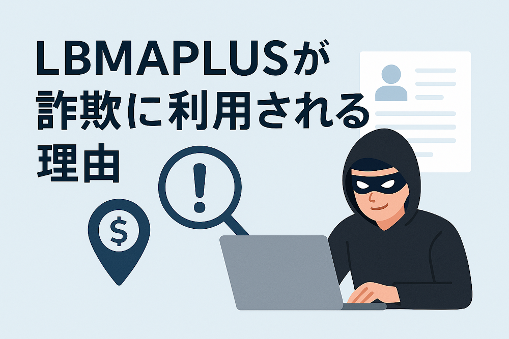 LBMAPLUSが詐欺に利用される理由