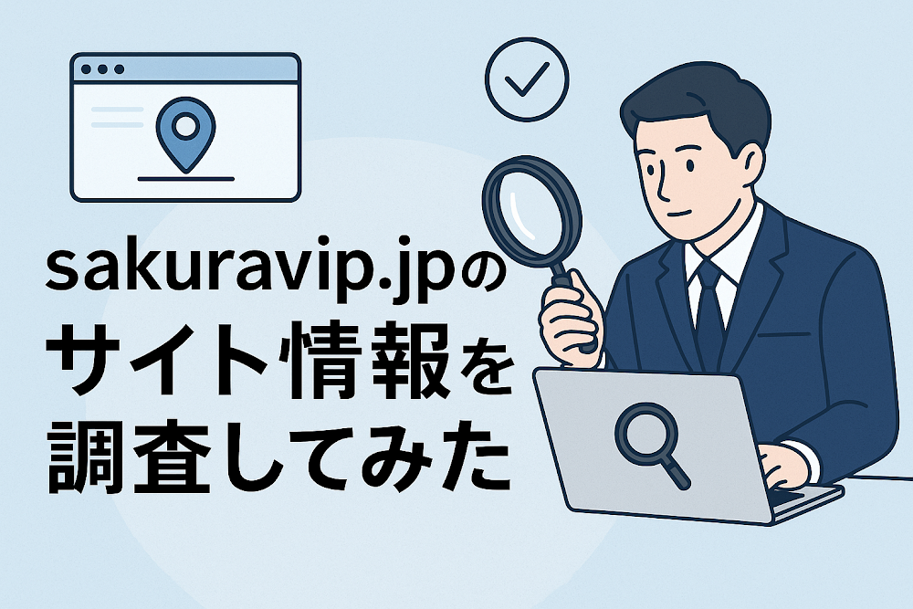 sakuravip.jpのサイト情報を調査してみた