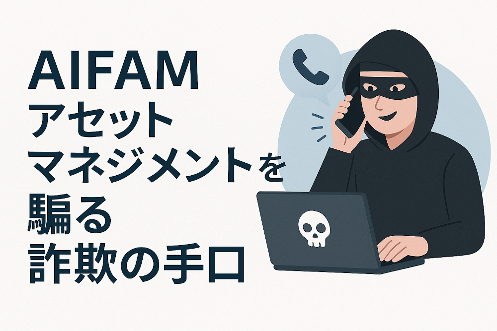 AIFAMアセットマネジメントを騙る詐欺の手口