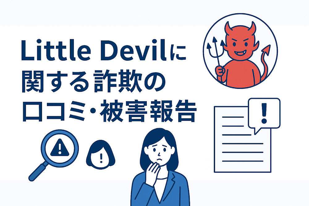Little Devilに関する詐欺の口コミ・被害報告