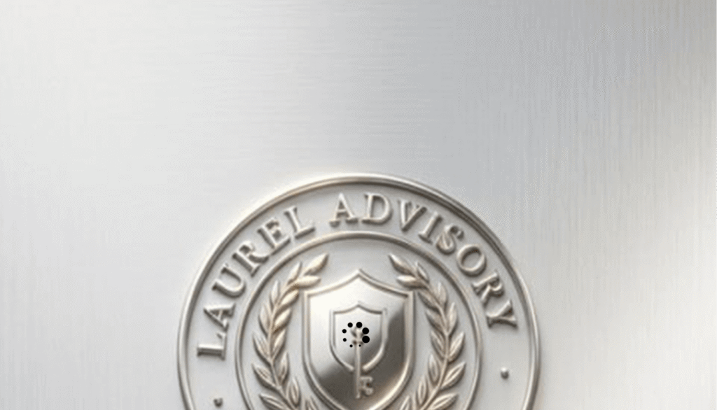 Laurel Advisory Sàrlを騙る勧誘Laurel Advisory Sàrlを連想させるロゴやファビコンが使用されている
