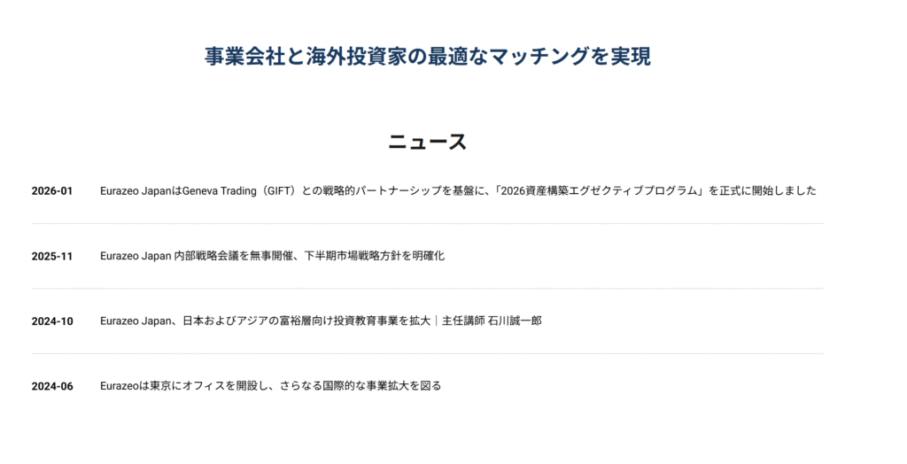 資産構築エグゼクティブプログラム正規公式サイトと一致しない事業内容