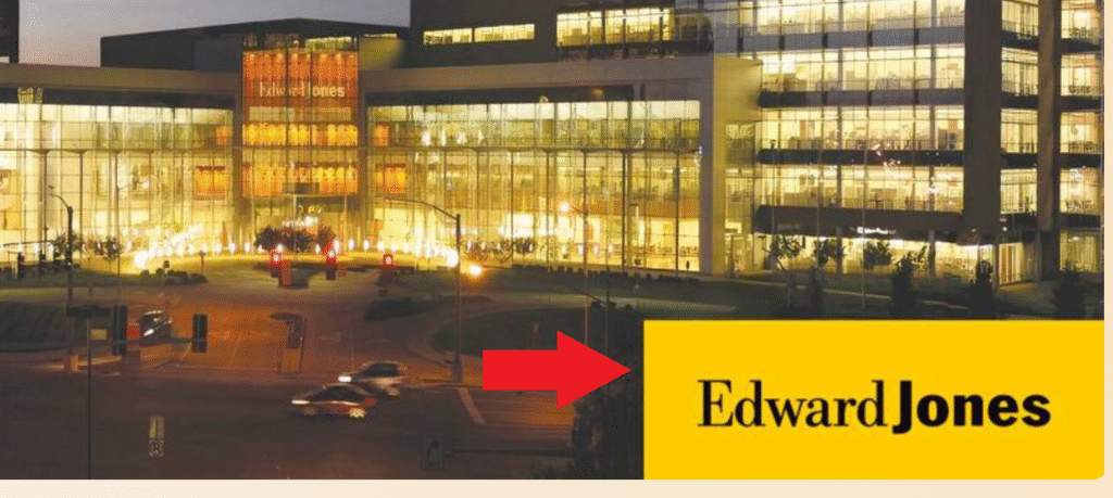 Edward Jones（エドワード・ジョーンズ）を騙るサイト実在する金融機関を連想させるブランド表記