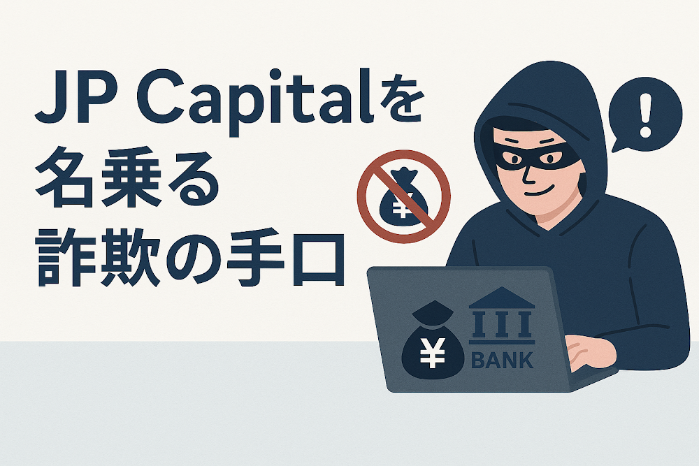 Jp Capitalを名乗る詐欺の手口