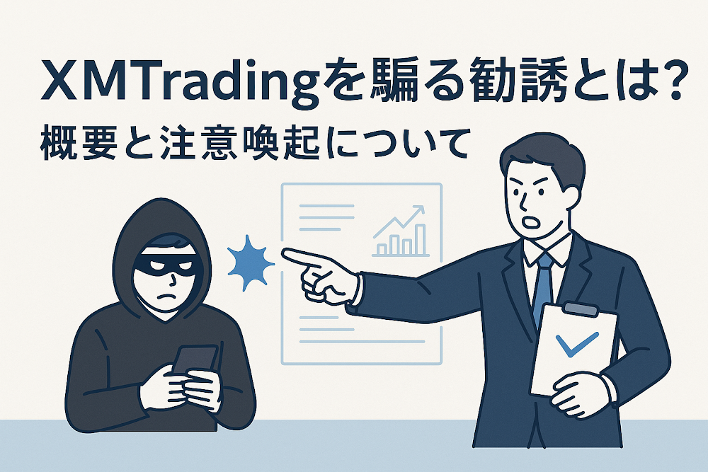 XMTradingを騙る勧誘とは?概要と注意喚起について