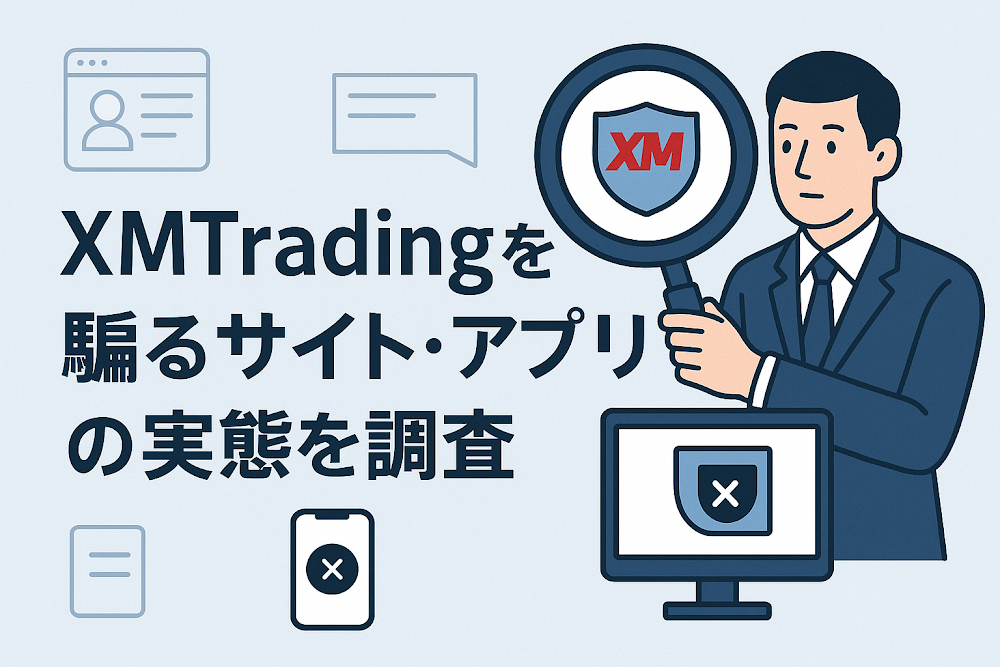 XMTradingを騙るサイト・アプリの実態を調査