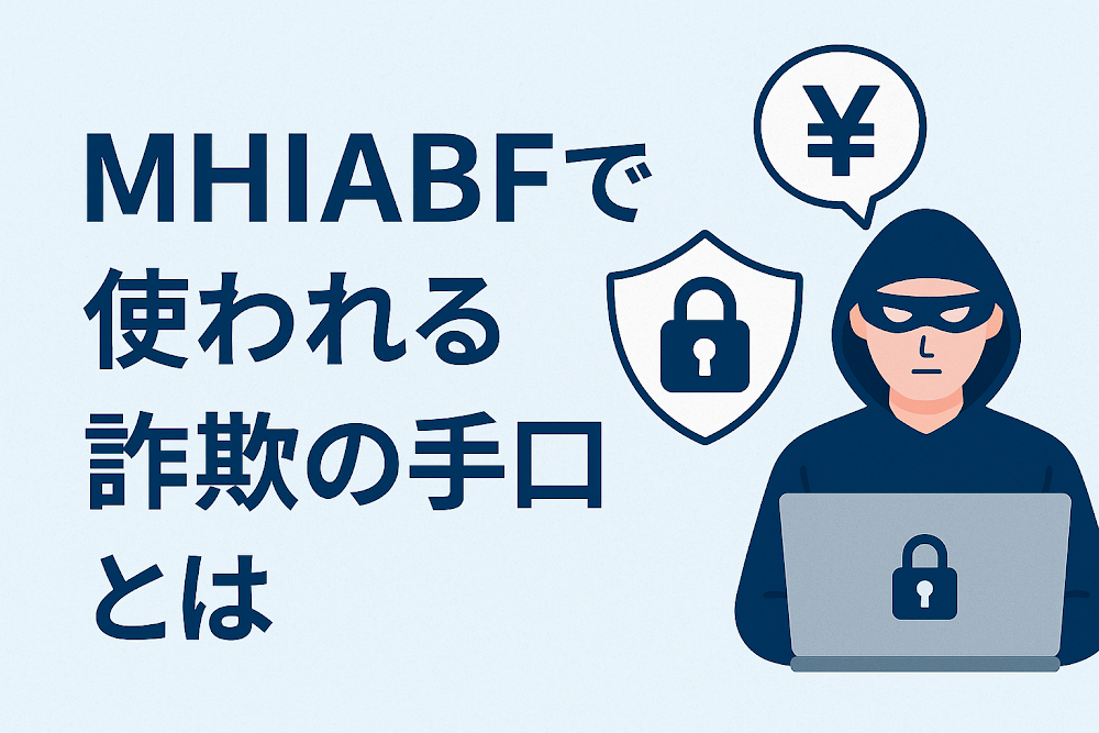 MHIABFで使われる詐欺の手口とは