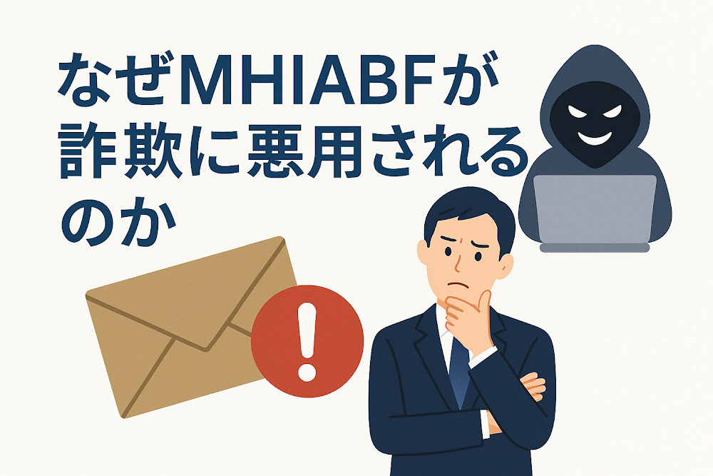 なぜMHIABFが詐欺に悪用されるのか
