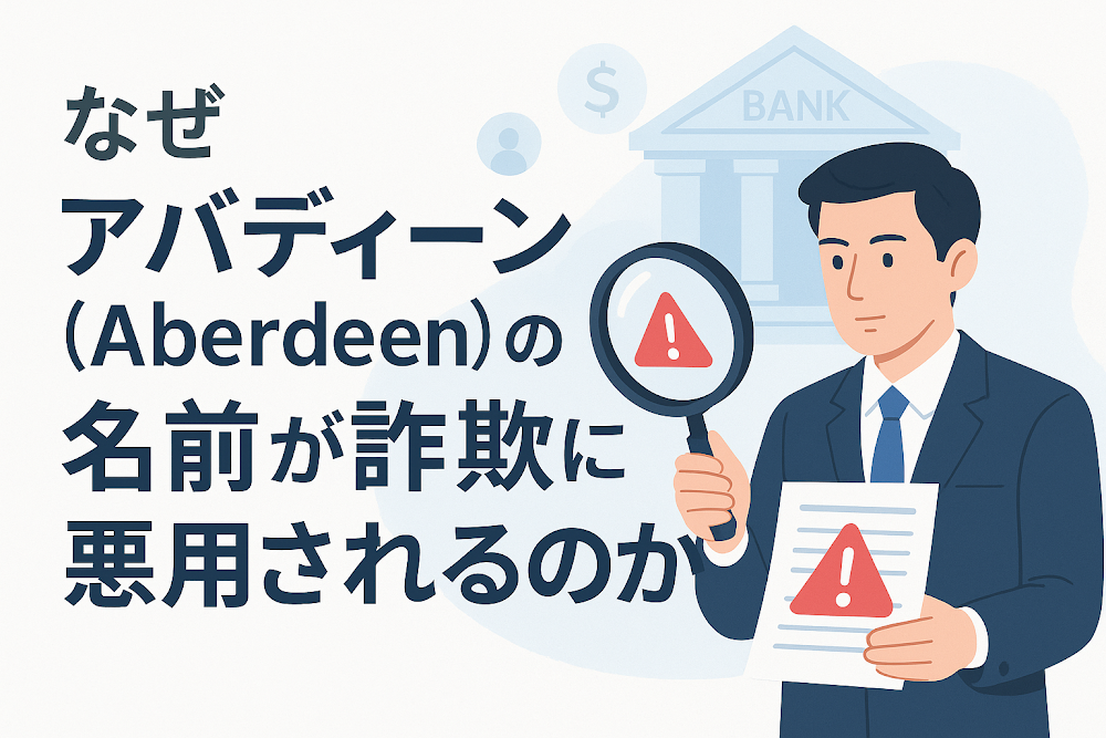 なぜアバディーン（Aberdeen）の名前が詐欺に悪用されるのか