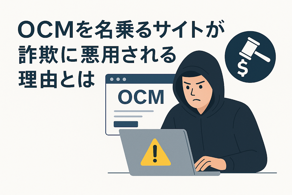 OCMを名乗るサイトが詐欺に悪用される理由とは