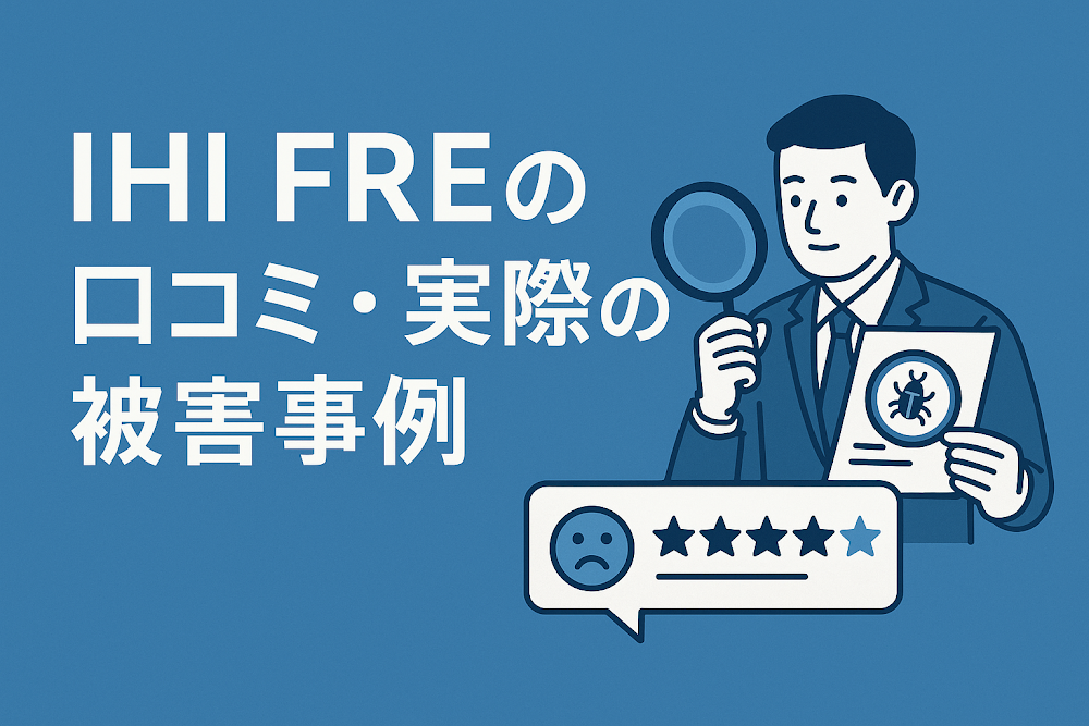 IHI FREの口コミ・実際の被害事例